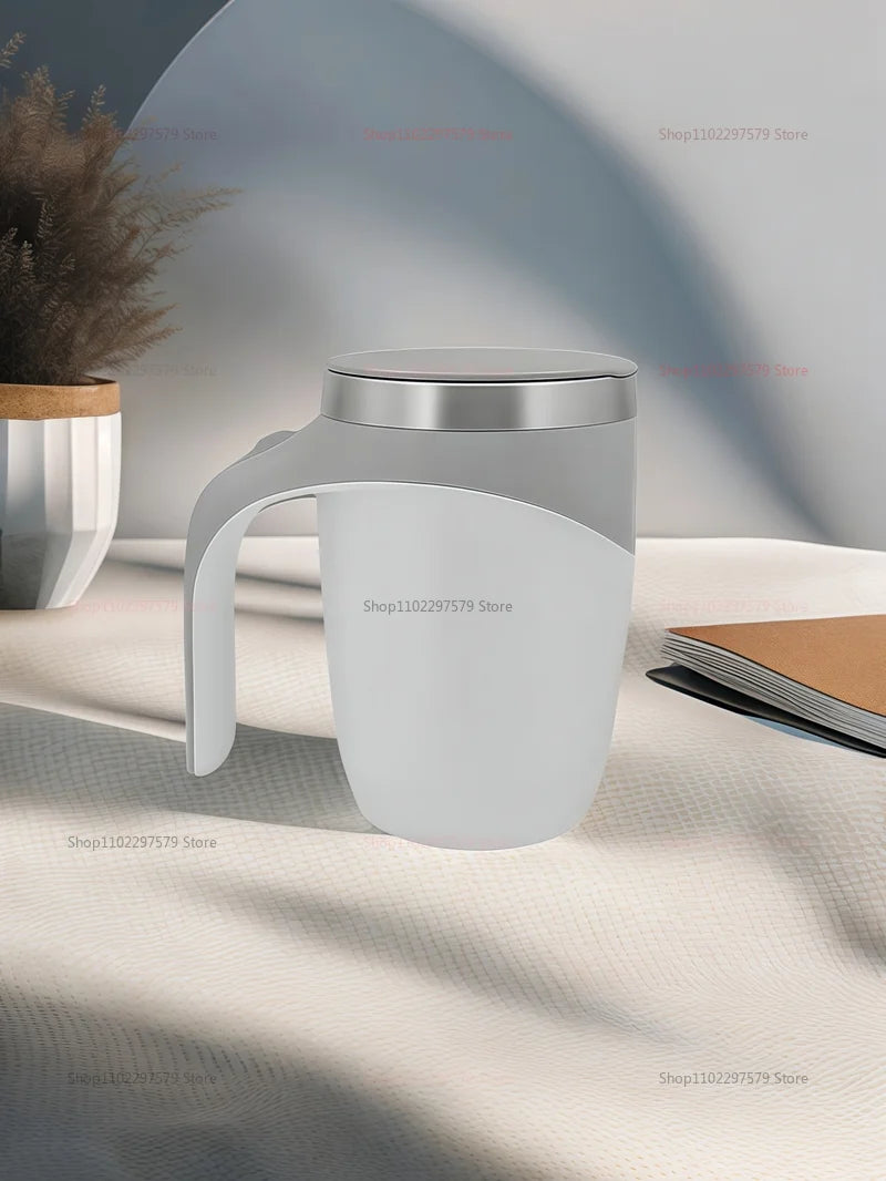 Automatic Stirring Cup Portable Rechargeable Stainless Steel Rotating Stirring Coffee Silkshake Cup Suitable For Home Travel
