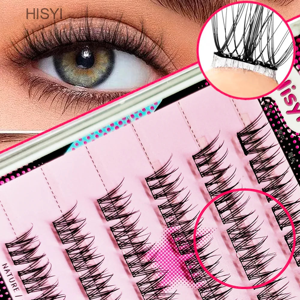 6Pairs Self-Adhesive Eyelash Kit – No Glue Needed, DIY Natural to Glam Look, Soft & Reusable, Certified for Global Beauty Users