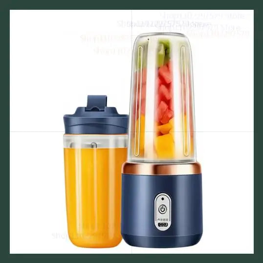 Electric Portable Juicer Fresh Fruit Mixer 400ML Multifunctional USB Rechargeable Shakes Smoothie Blender Outdoor Mixing Cup