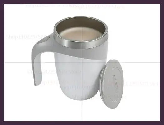 Automatic Stirring Cup Portable Rechargeable Stainless Steel Rotating Stirring Coffee Silkshake Cup Suitable For Home Travel